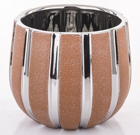 donica / osłonka ceramiczna Marlette, wym.16x19x19cm 