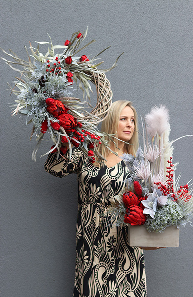 Berenika Red, wieniec nagrobny