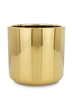 Loket, osłonka ceramiczna złota, wym.15x15cm