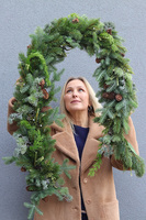 Zimowy Szlak, zimowa girlanda dekoracyjna