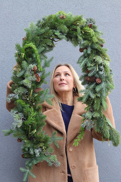 OD RĘKI Zimowy Szlak, zimowa girlanda dekoracyjna, dł.170cm