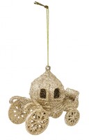 Brocca, świąteczna zawieszka, kareta, wym. 10.5x11x6cm