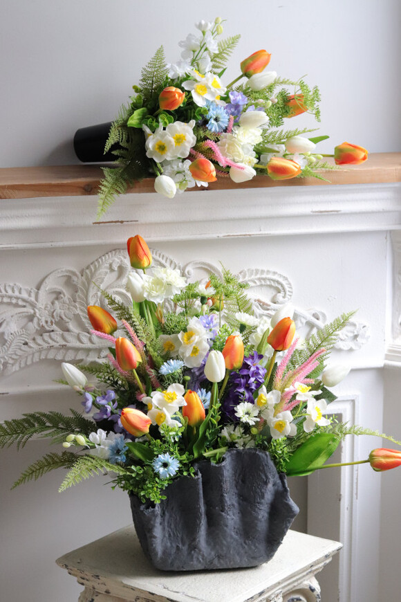 Wera New Volcan 3, kompozycja nagrobna w misie