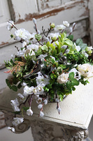 kompozycja wielkanocna w pucharze, Romualda, wym.27x51cm