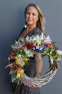 jesienny wianek Heluna, śr.46cm 