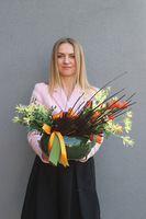 Cynamonovo Coco, stroik wielkanocny z kurami