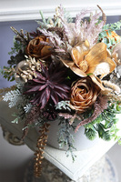 Winter Glam Big, welurowy flowerbox bożonarodzeniowy