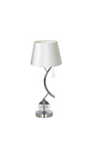 Silver Branch, lampa stołowa z abażurem