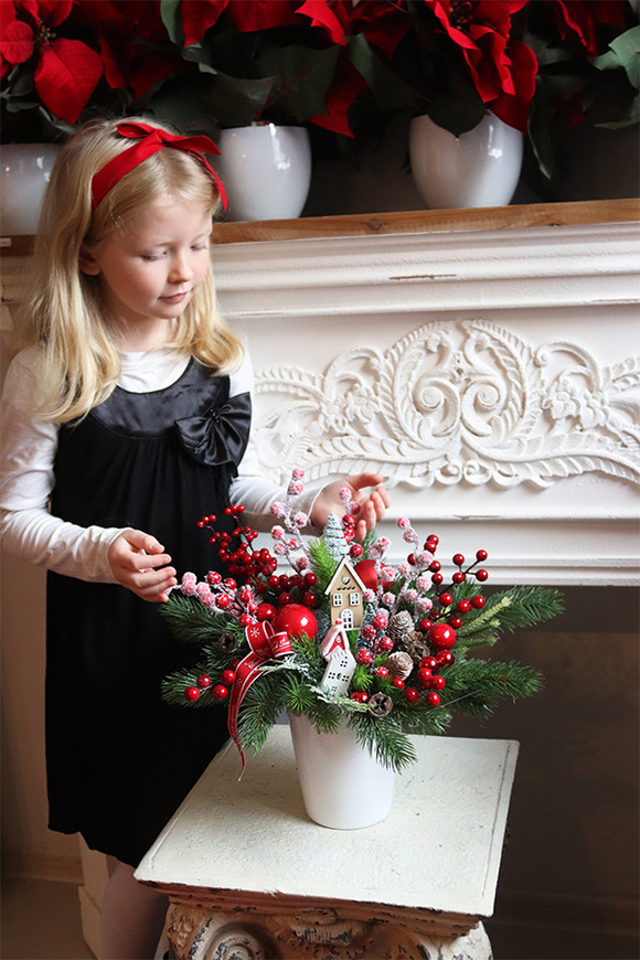 Moko Christmas Small 2, stroik świąteczny