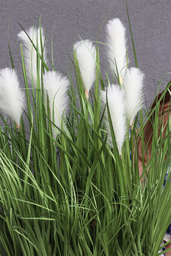 Decorina Saute, sztuczna trawa z pióropuszami w stretchu, wys.103cm 