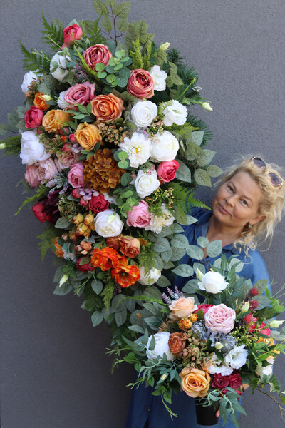 Klementyna Autumn, wiązanka nagrobna