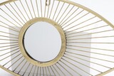 Eye Mirror, stylowe lustro / dekoracja ścienna, wym.28x60x3cm