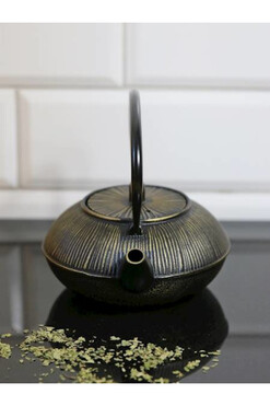 Awaji Gold, żeliwny imbryk do herbaty, poj.1.5l