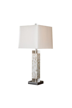 La Pearla, elegancka lampa stołowa, wys.69cm