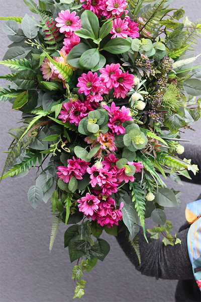 Dekorena Luiza, komplet dekoracji nagrobnych