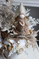 Comfort Christmas, świąteczna kompozycja w osłonce z futerkiem