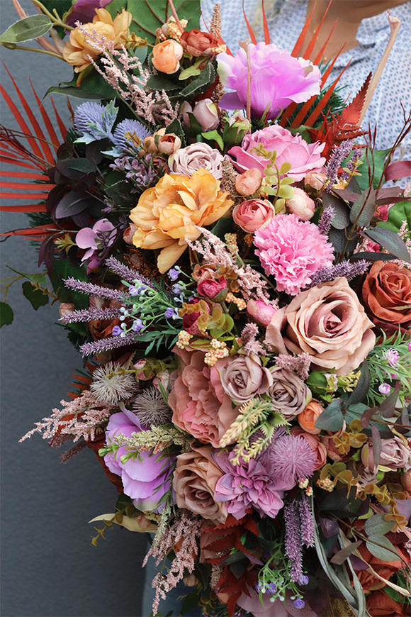 Kanisa Premium, długa wiązanka nagrobna