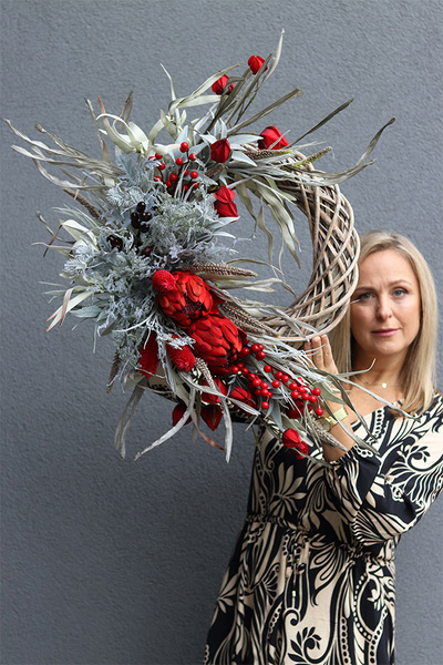 Berenika Red, wieniec nagrobny