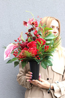 Bordosena, bukiet nagrobny we wkładzie