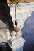 Modern Wood House A, drewniane zawieszki na choinkę