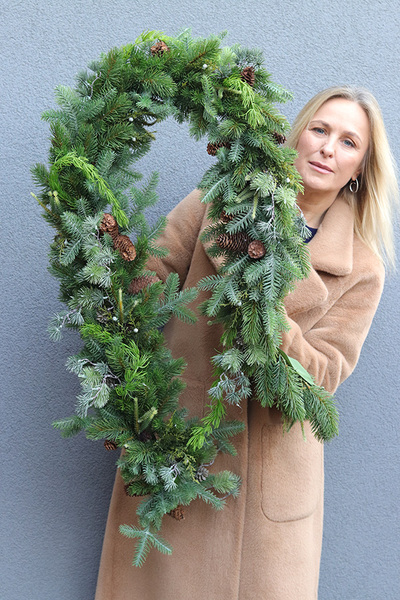 Zimowy Szlak, zimowa girlanda dekoracyjna