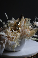 Betra Boho Gold, wielkanocna kompozycja w naczyniu