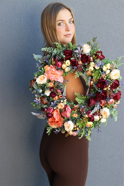 Autumn Magic, jesienny wianek dekoracyjny