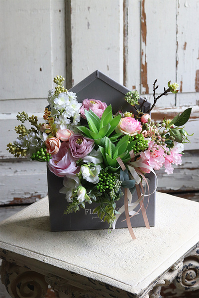 flowerbox - koperta z kwiatami, Tega, wym.30x20cm 