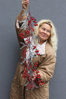 Mroźne Jagody, świąteczna girlanda dekoracyjna