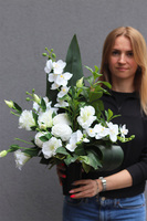 Białe Chwile, bukiet nagrobny we wkładzie