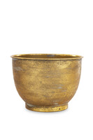 złota metalowa osłonka misa, Goldwase B, wym.15x21x21cm