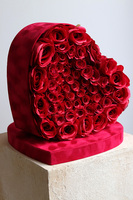 Zakochana, flowerbox na walentynki serce