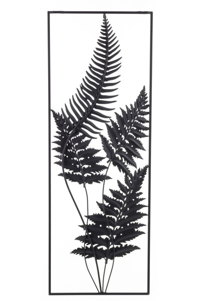 Paproć, dekoracja ścienna