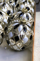 Glamour XMAS, szklane bombki w pudełku