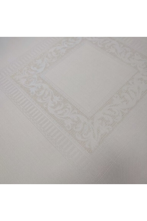 Dalia, elegancki żakardowy obrus na stół, kremowy