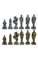 ekskluzywne Szachy Rycerskie, idealne na prezent, wym.42x42cm