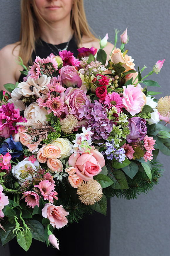 Angelina, wiązanka nagrobna,