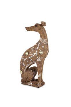 Luna, dekoracyjna figurka Pies B, wym.23.5x12.5x7.5cm