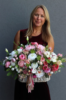  Abella Alba, dekoracja nagrobna w skrzynce