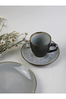 Bonita Grey Jeans komplet zastawy do kawy tendom.pl