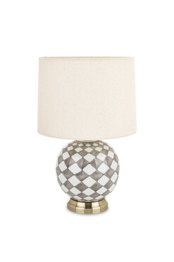 Mansfield, lampa stołowa ceramiczna, wys.46cm