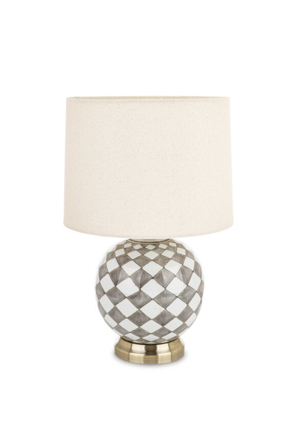 Mansfield, lampa stołowa metalowa