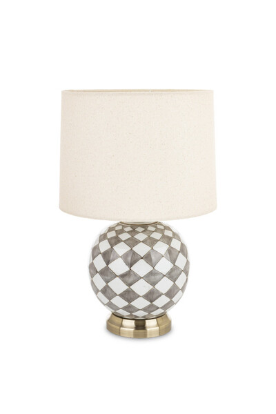 Mansfield, lampa stołowa metalowa