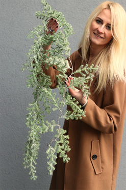 Winter Time, girlanda zimowa szroniona, dł.150cm