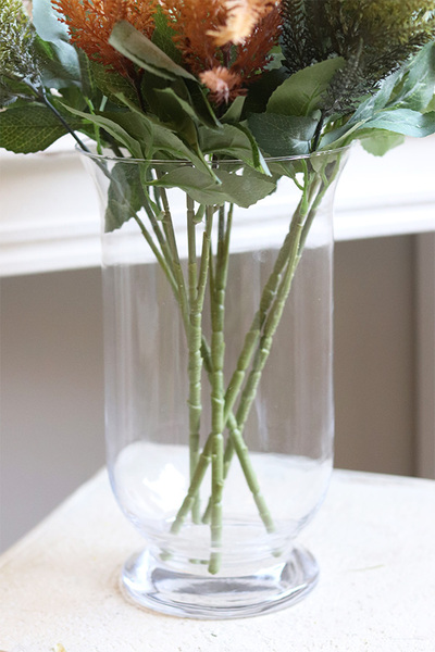 Glassi, bukiet traw w wazonie