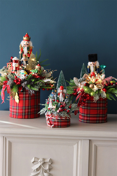 flowerbox świąteczny, Dziadek do Orzechów Big