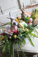 bajkowy stroik wielkanocny, Moko Longia Small, wym.38x50cm