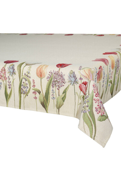 Tulipany, obrus gobelinowy