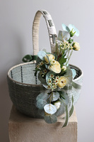 Szałwia Grande, dwustronnie dekorowany koszyczek wielkanocny