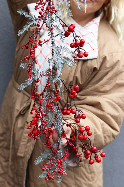 Mroźne Jagody, świąteczna girlanda dekoracyjna